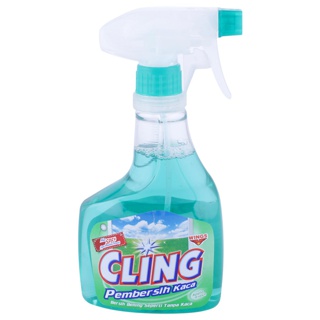  CLING Pembersih Kaca  Hijau Botol 440 ml Shopee Indonesia