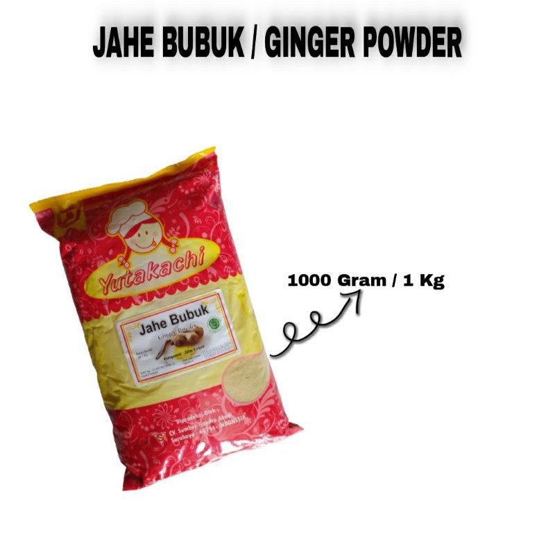 

Jahe Bubuk Emprit Murni Tanpa Campuran / Ginger Powder 1Kg
