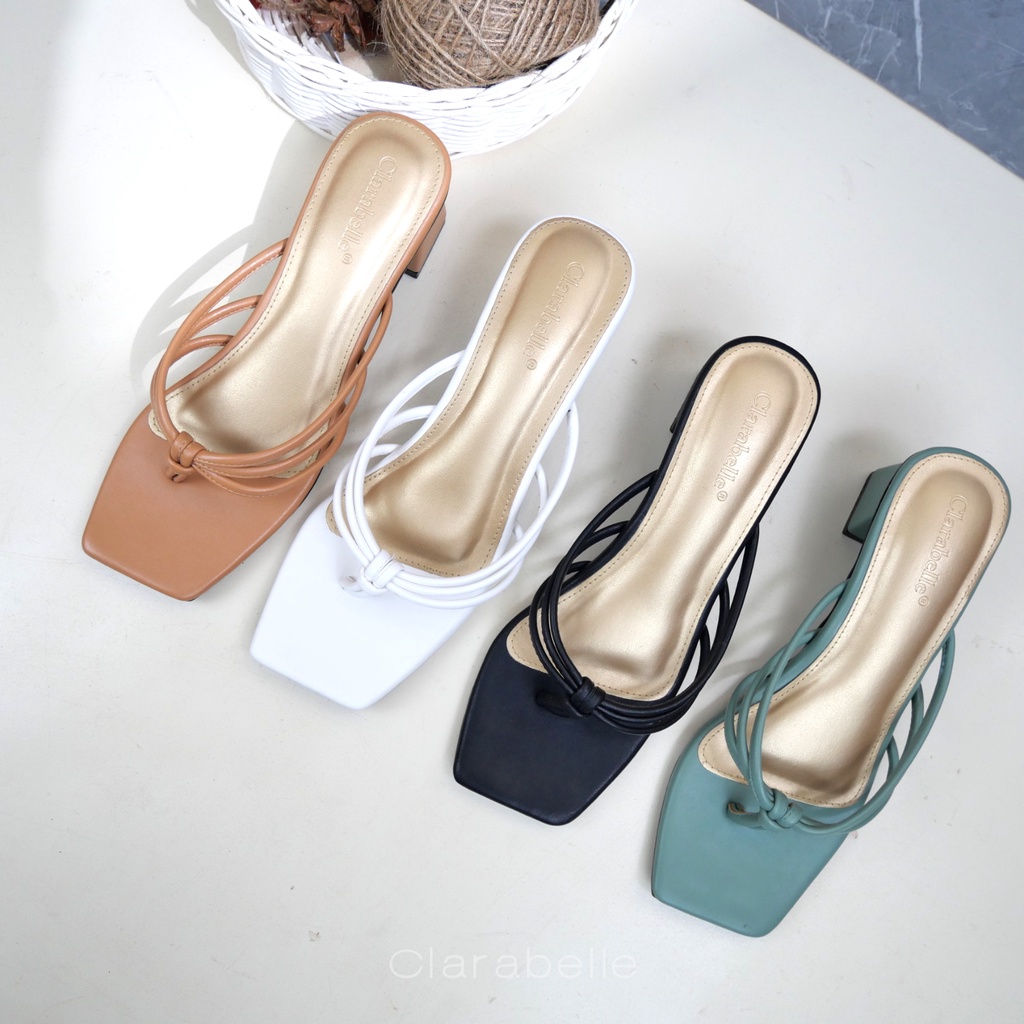 Clarabelle | Sendal Wanita | Hak 5 Cm Selena