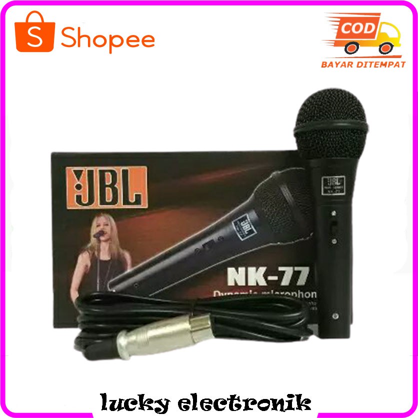 Mic JBL NK77 Microphone Kabel Suara Bagus empuk original