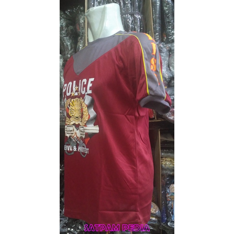 Kaos Latih Kombinasi V Polisi