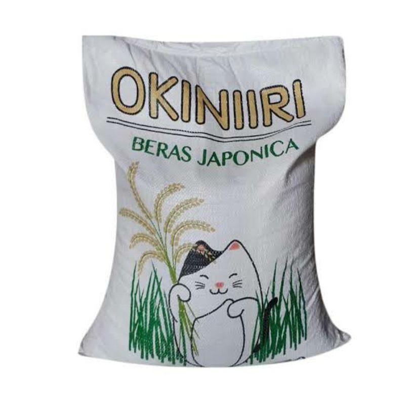 Beras Jepang Japonica OKINIIRI 5 KG Re-Packed ( Kemasan asli 20kg )