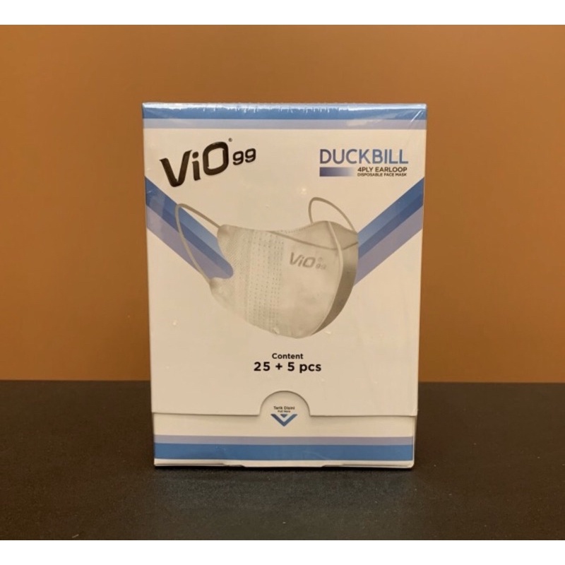 Masker Duckbill medis Vio 99 4ply isi 30 depkes kemenkes