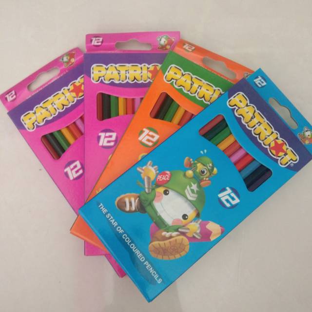 

Pensil Warna Patriot Panjang 12w