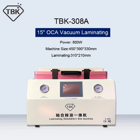 TBK 308A Mesin Vakum Laminating Press LCD Vacuum 15" inch