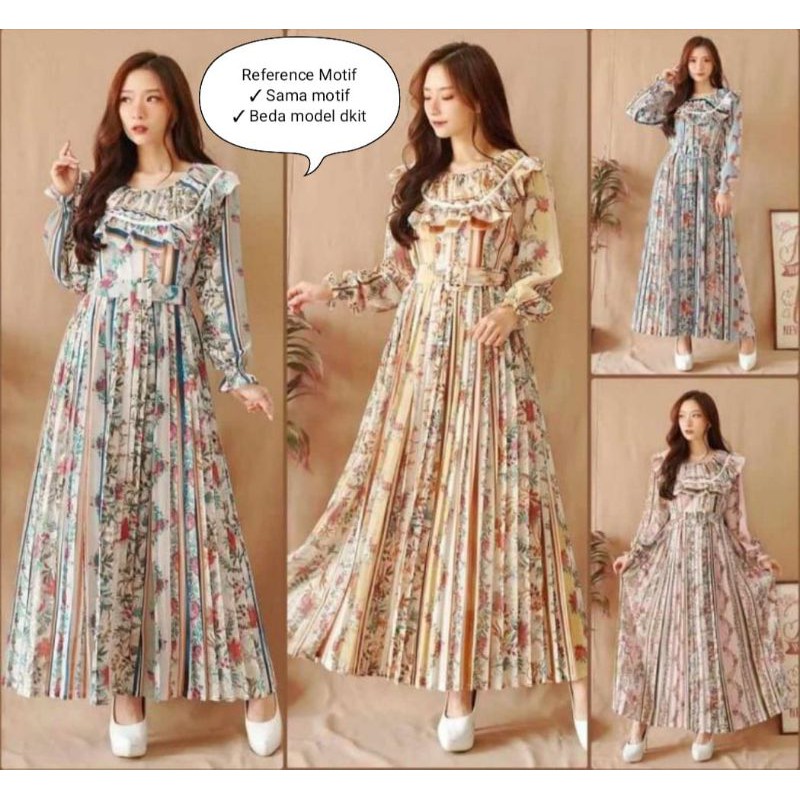 Gamis/Dress Korean Octa by Yuna Fashion