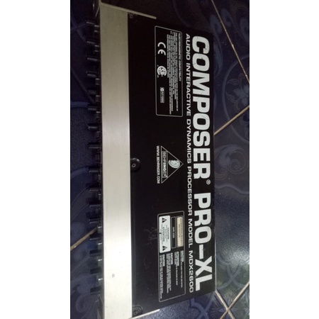 Behringer Composer Pro MDX 2600 / Komposer / Composer Musik / Speaker MDX 2600 / Kompresor Musik