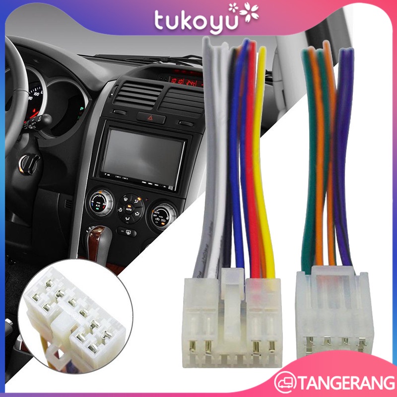 Soket Audio Head Mobil/Socket Audio Head Cocok Nntuk Stereo Mobil Toyota/Kabel Soket Head Audio
