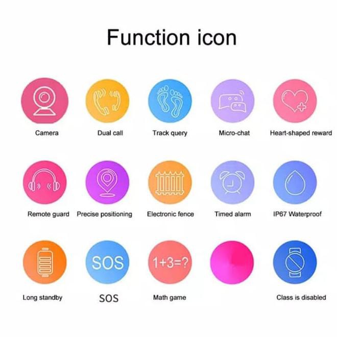 Lbb0 Jam Tangan Anak Smart Watch / Jam Tangan Smartphone - 877R