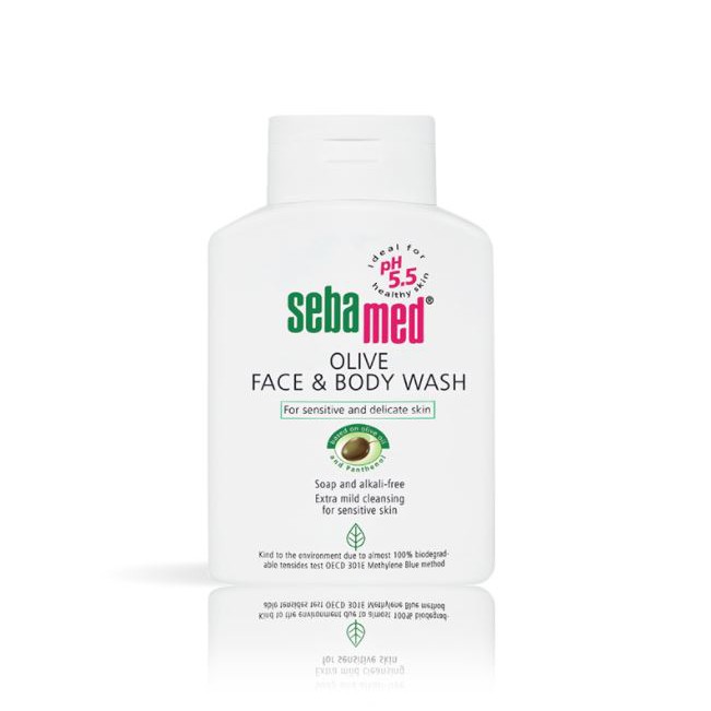 ☘️Yuri Kosmetik☘️ Sebamed Olive Face &amp; Body Wash 200ml