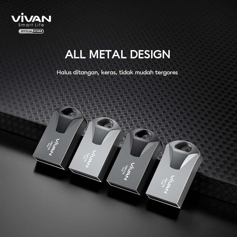 VIVAN Flashdisk 16GB 32GB VMF116/VMF132 Garansi Resmi 1 Tahun