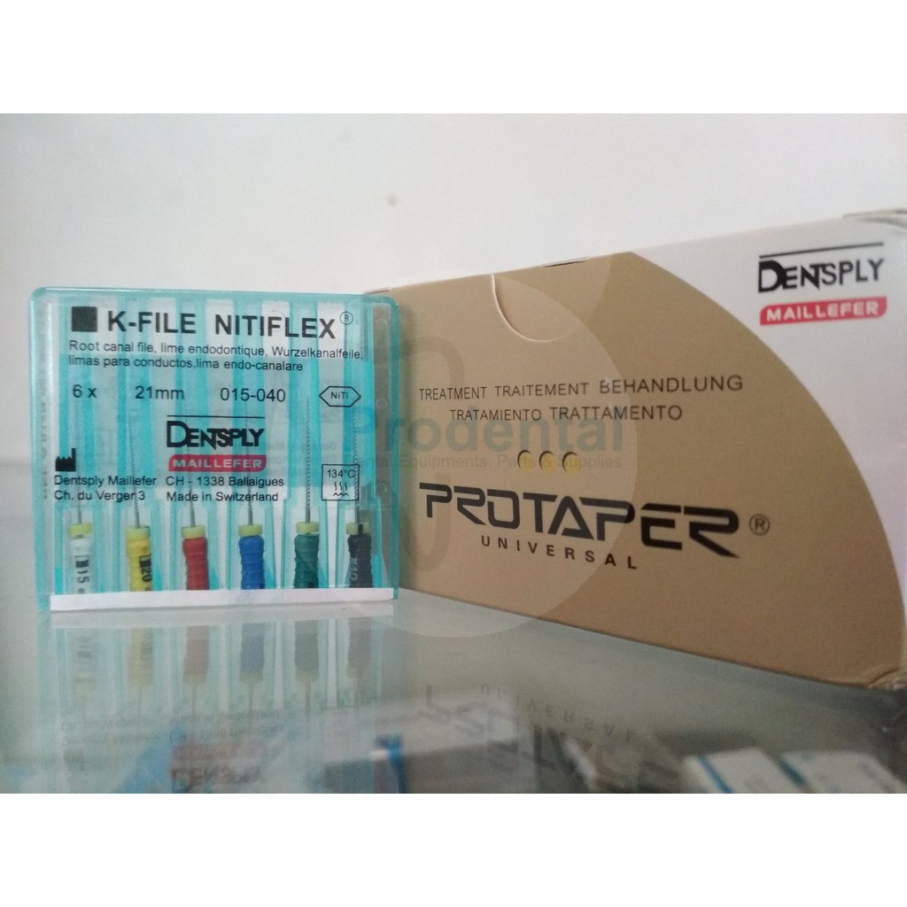 Dentsply K File Niti / Nitiflex Hand Use 21mm #15-40