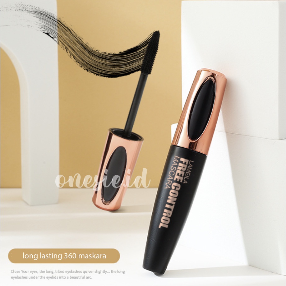 LAMEILA Maskara Gold Long Lasting Lash Slender Curling Waterproof Mascara LA071 745