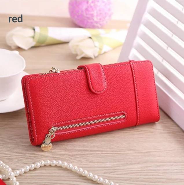 Promo Dompet Panjang Wanita Elegan Lucu Murah