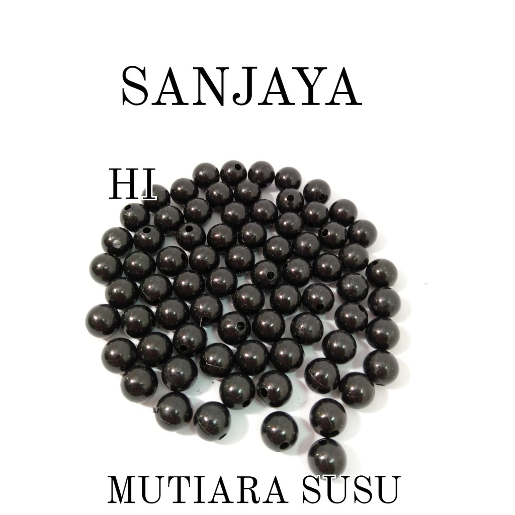 MANIK KACA / MOTE KACA / MANIK BULAT / MOTE BULAT / MOTE KACA BULAT / MUTIARA KACA BULAT 8MM