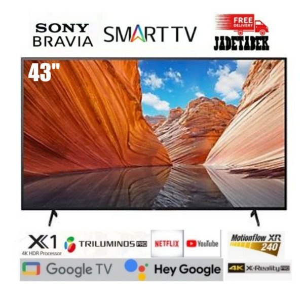 SONY BRAVIA KD-43X80J ANDROID TV LED SMART TV 43 INCH UHD 4K GOOGLE TV DOLBY ATMOS
