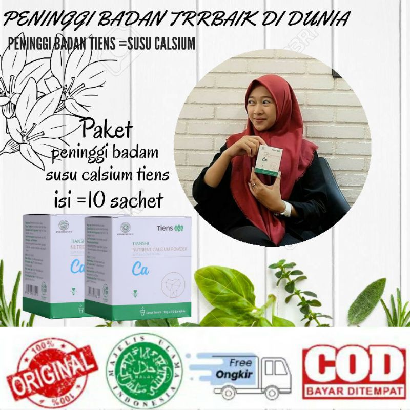 

[COD] CALSIUM PENINGGI BADAN TIENS SUSU PENINGGI BADAN TERBAIK DI DUNIA