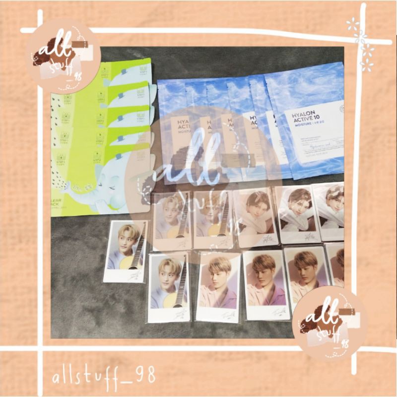 Nature Republic X Nct 127 Masker Hyalon dan Pore Pack