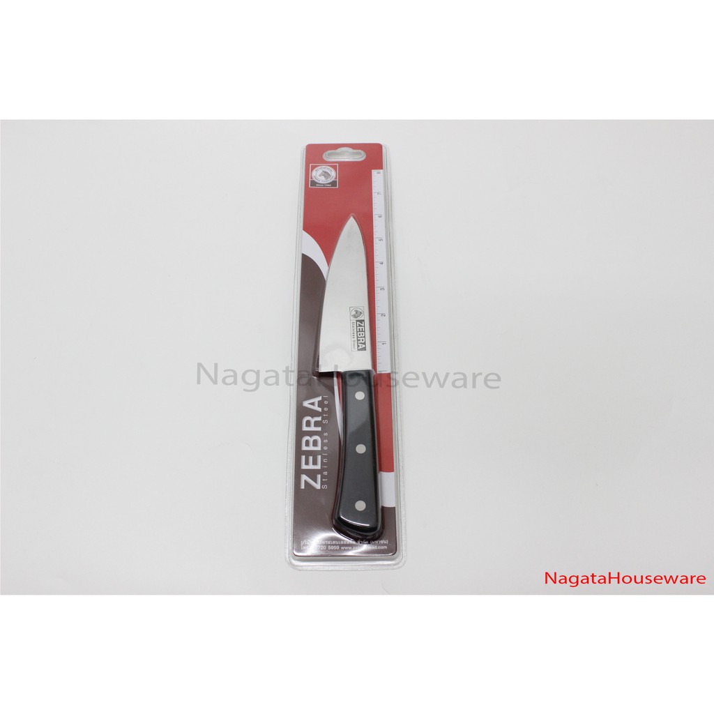 Pisau Dapur Stainless / Pisau Zebra / Pisau Sushi / Pisau Masak / Chef Knife Zebra 6" 100222
