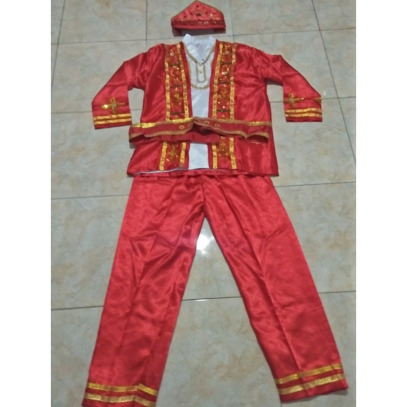 Baju adat maluku ukuran besar / anak SMA