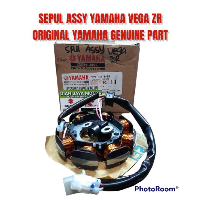 SEPUL SPUL ASSY YAMAHA VEGA ZR 5D9-H1410-00 SETATOR ASSY ORI ORIGINAL YAMAHA GENUINE PART DIAN JAYA 