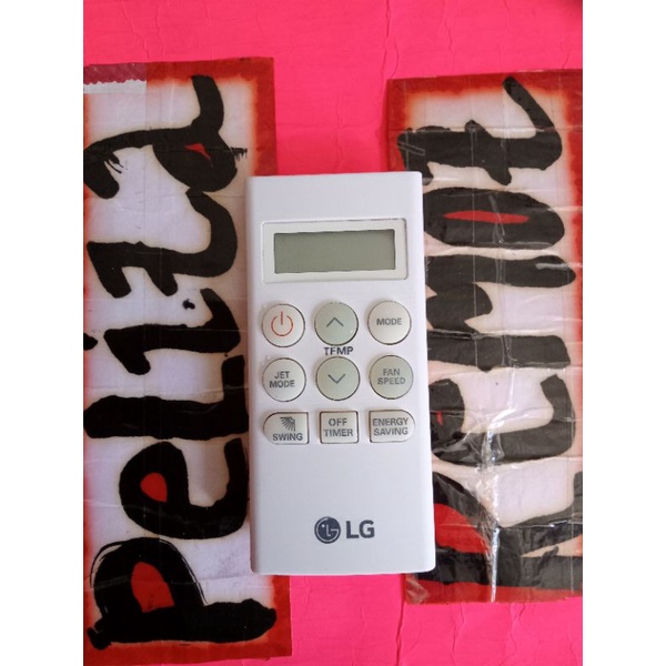 Remote LG AC Hercules inverter original terlengkap