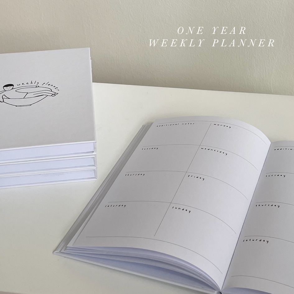 

Undated One Year Weekly Planner (21/22 Ver.) by Keartas Studio (Notebook/Planner/Annual Planner/Hard cover)