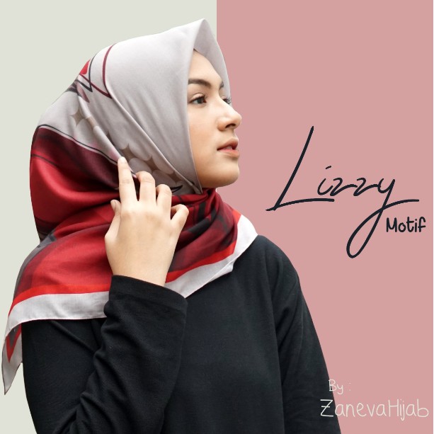 PREMIUM Lizzy voal BY ZanevaHijab l PROMO RAMADHAN 2023 kemasan Pouch