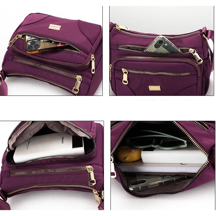 TAS SELEMPANG WANITA 4 RESLETING IMPORT LAMINA SLINGBAG CEWEK FASHION KEKINIAN KOREA REMAJA BATAM PREMIUM ORI BESAR MURAH