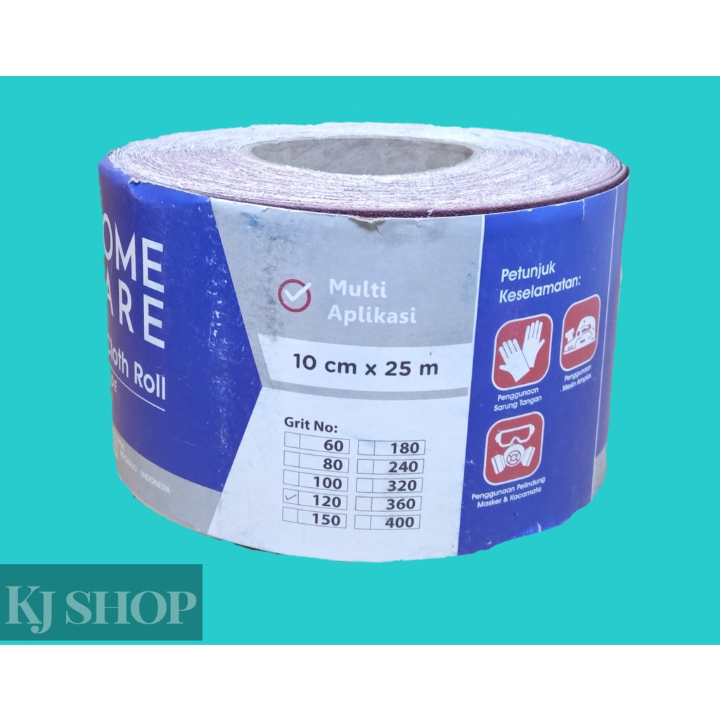Kertas Gosok / Kertas Amplas / Kertas Gosok Meteran Home Care Grit 120