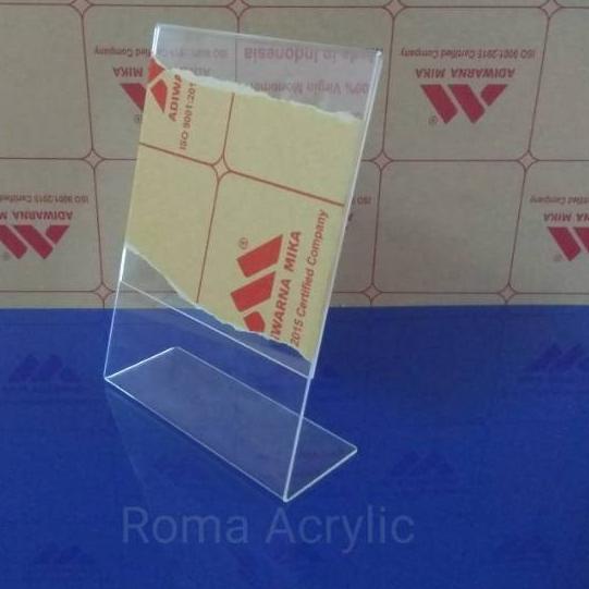 

SALE✅Akrilik Display Bentuk L Potrait A5|SQ5