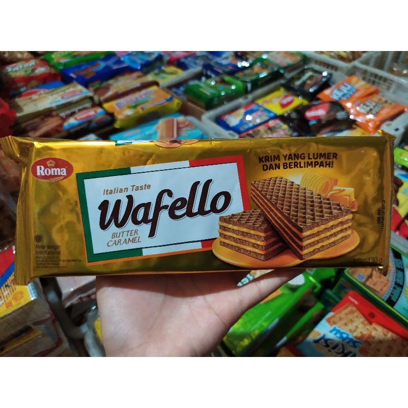 

WAFER ROMA WAFELLO - BUTTER CARAMEL