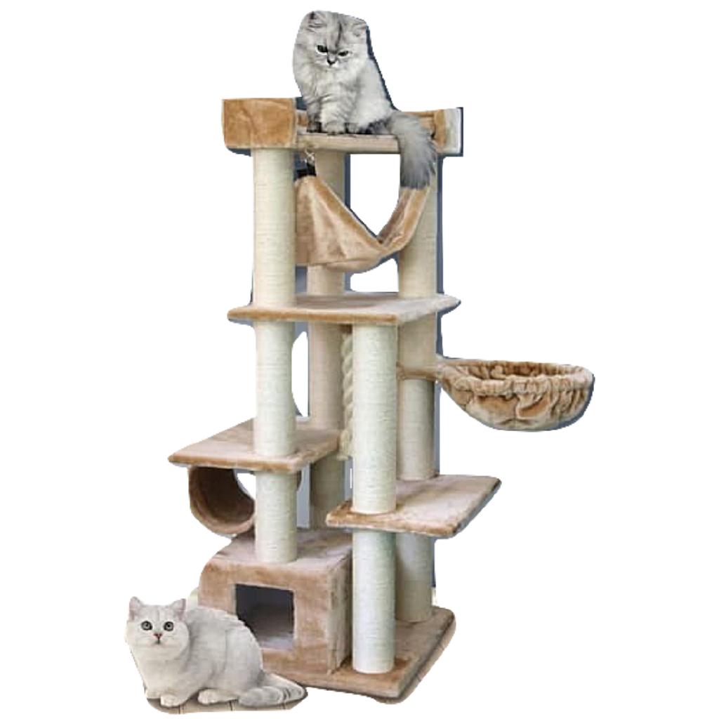 

PETSBELLE PS119 Mainan Kucing Cat Scratcher BEIGE