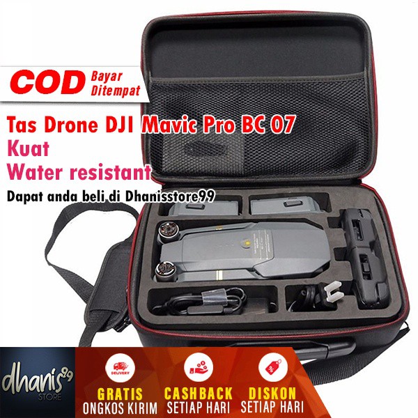 Tas Drone DJI Mavic Pro BC 07 Tas Selempang Dron Berkualitas Sling Bag Anti Air Slempang Drown