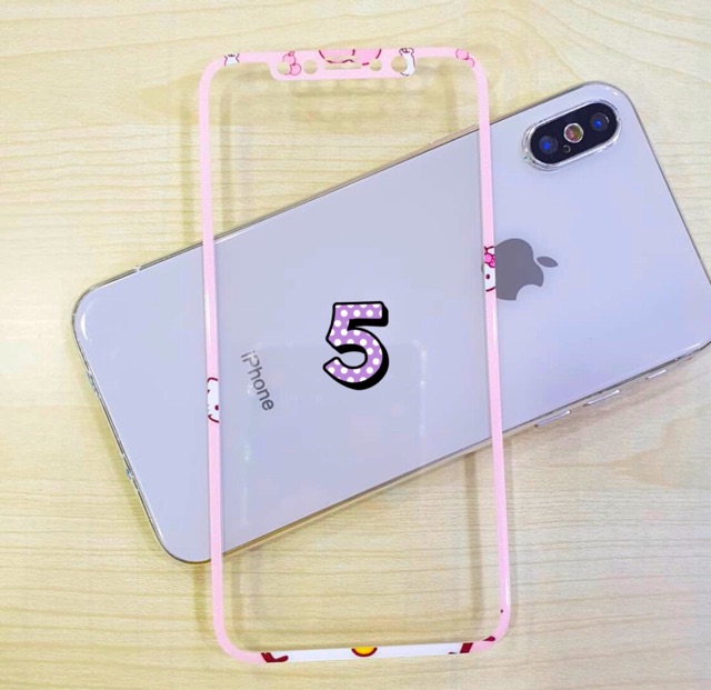 Anti Gores Tempered Glass Motif For ipX anti gores gambar iph x