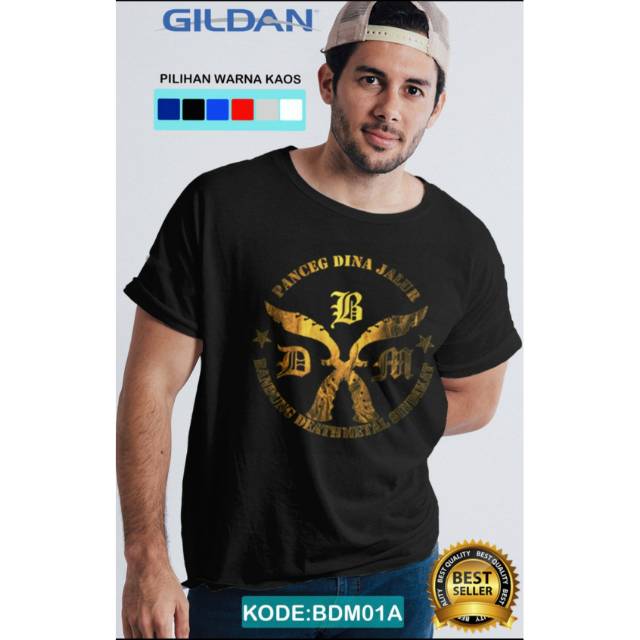 Kaos bandung death metal original gildan bdm01a