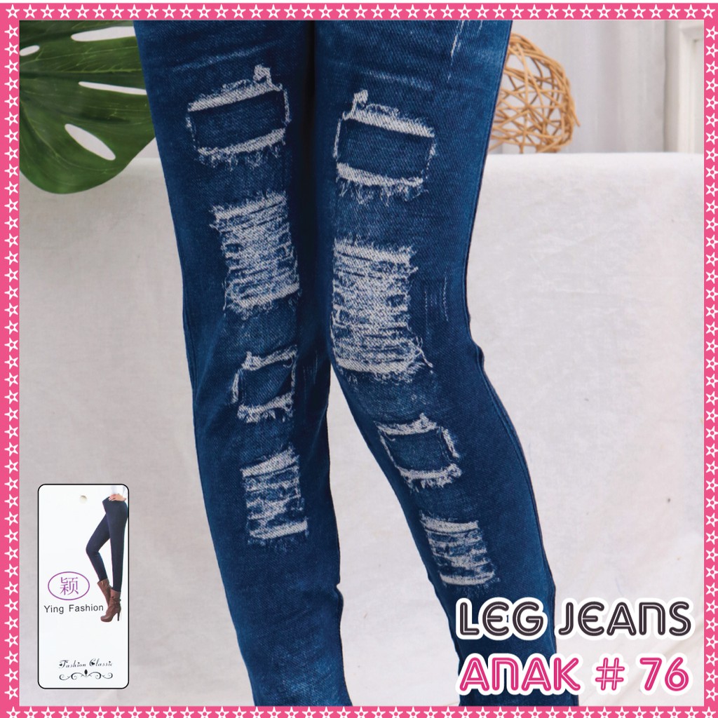 Legging Jeans anak # 76 / Legging anak / legging jeans import