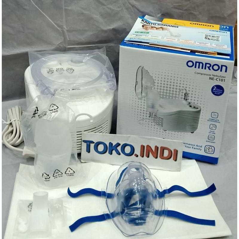 NEBULIZER OMRON NE-C101 ORIGINAL / NEBUL OMRON C101 / ALAT NEBUL ALAT UAP INHALASI OMRON MURAH