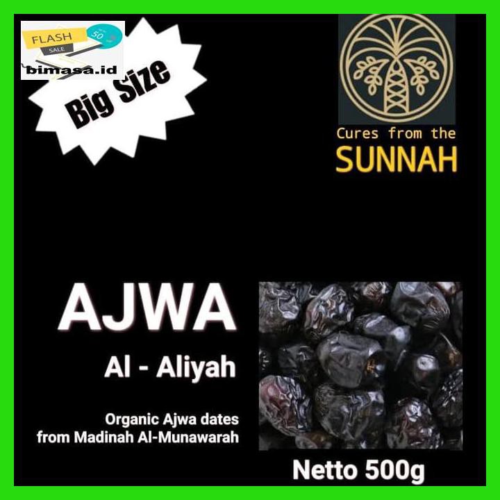 

W4Ewre- Kurma Ajwa Al - Madinah Ukuran Besar G7Rthr-