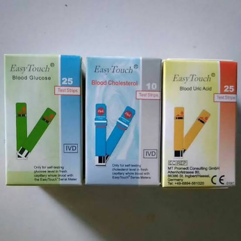 

PAKET STIK GULA, KOLESTEROL, ASAM URAT EASY TOUCH