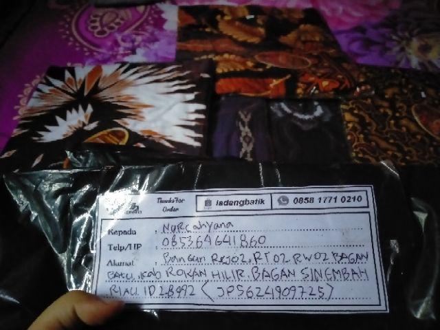 Tunik Batik Wanita M L Xl Xxl Jumbo