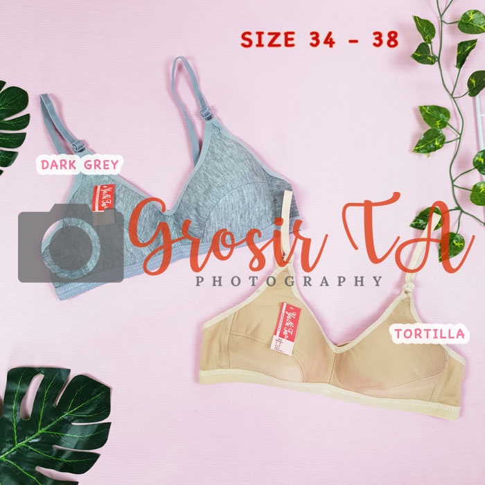 GTA Bra Bh Wanita Bra Anak Perempuan Miniset Remaja Mini Set Beha Tanpa Busa Tanpa Kawat Murah Size 