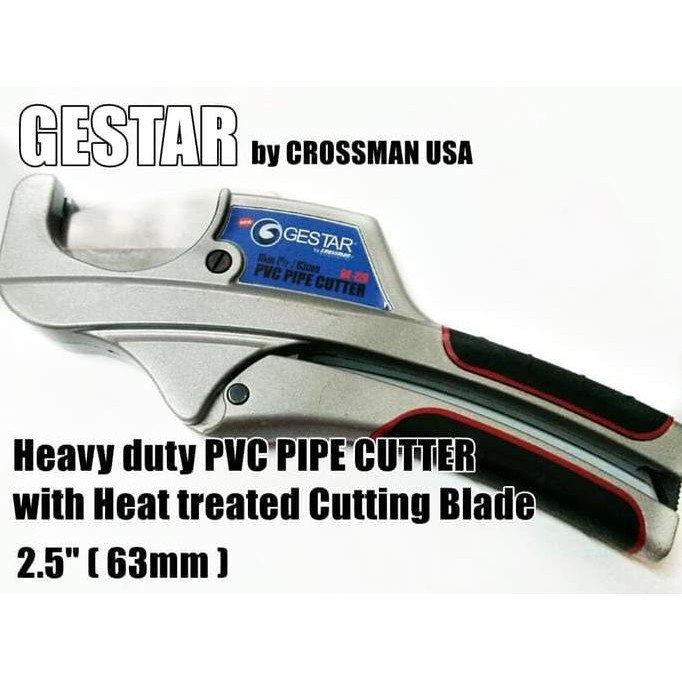 

gunting pipa 2,5" heavy duty pvc Cutter Pipe GESTAR by Crossman USA