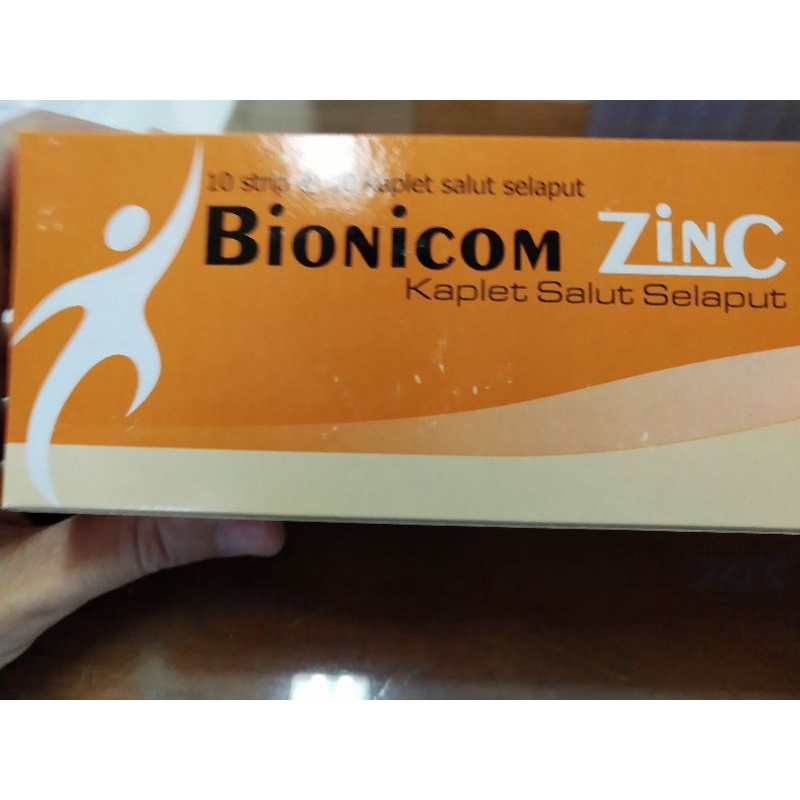 Multivitamin Bionicom Zinc Mengandung Vit C 750 mg Vit E dan Zinc
