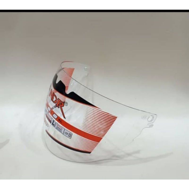 kaca helm HIU for BMC hitam putih murah
