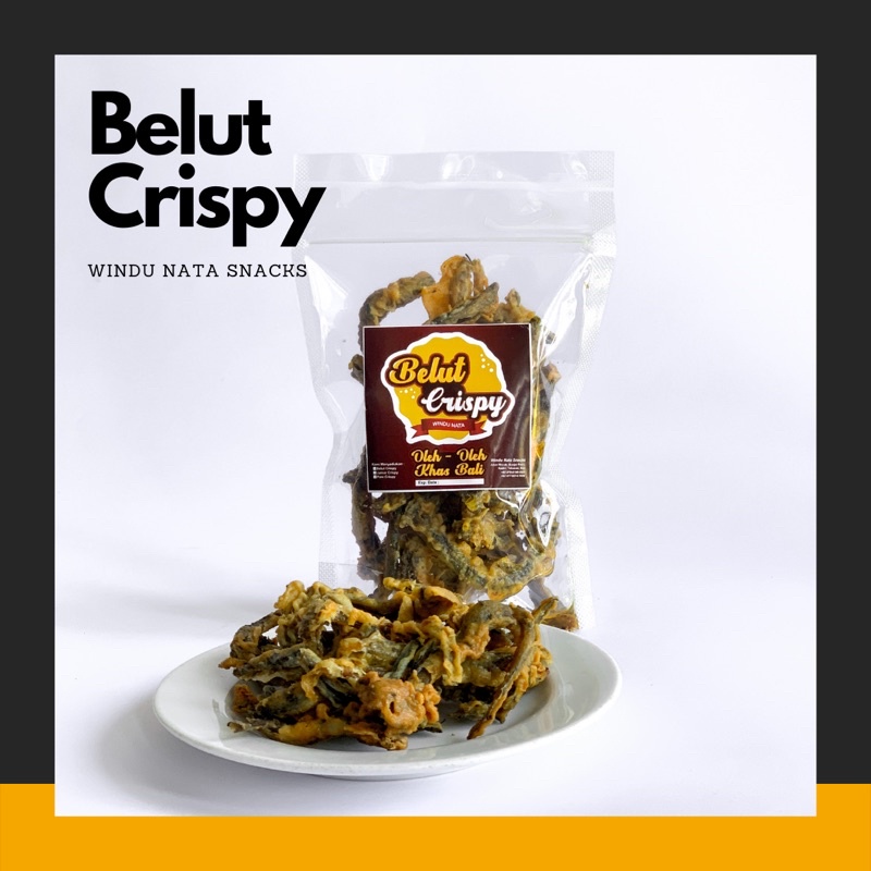 

100 Gram - Belut Crispy Khas Bali | Windu Nata Bali | Keripik Belut