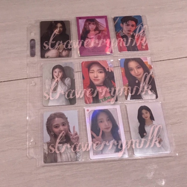 

SLEEVE PHOTOCARD BINDER A4 UKURAN 1P/2P/3P/4P/8P/9P MERK ULTRAPRO & KOREA
