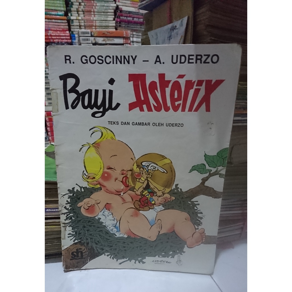 Cergam eropa - asterix - bayi asterix