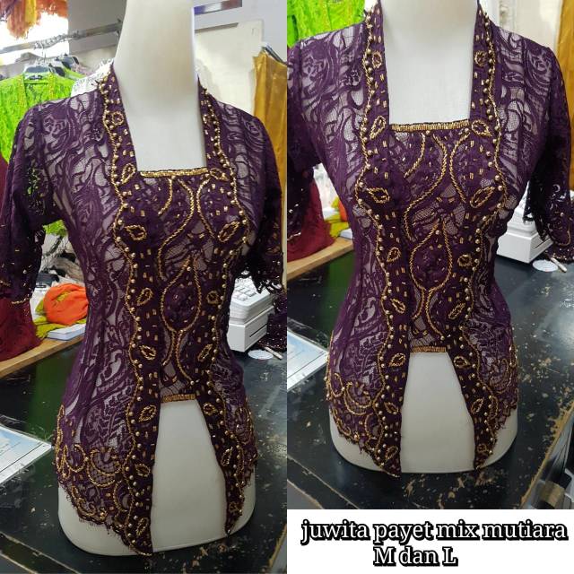 Kebaya Bali Kebaya Adat Bali grosir Juwita Payet Mix Mutiara Oleh Oleh Bali