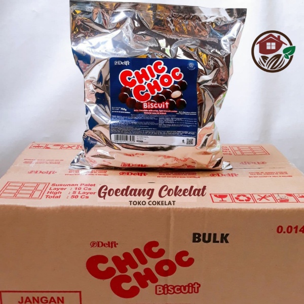 

Coklat Delfi Chicchoc Chic Choc Biscuits 750g Netto 750 Gram SEASONAL GROSIR MURAH